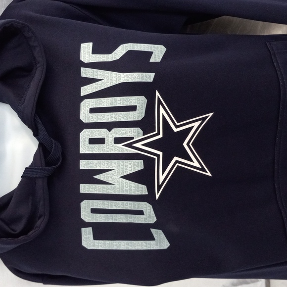 NFL DALLAS COWBOYS AUTHENTIC SIZE M DARK BLUE - Picture 2 of 7